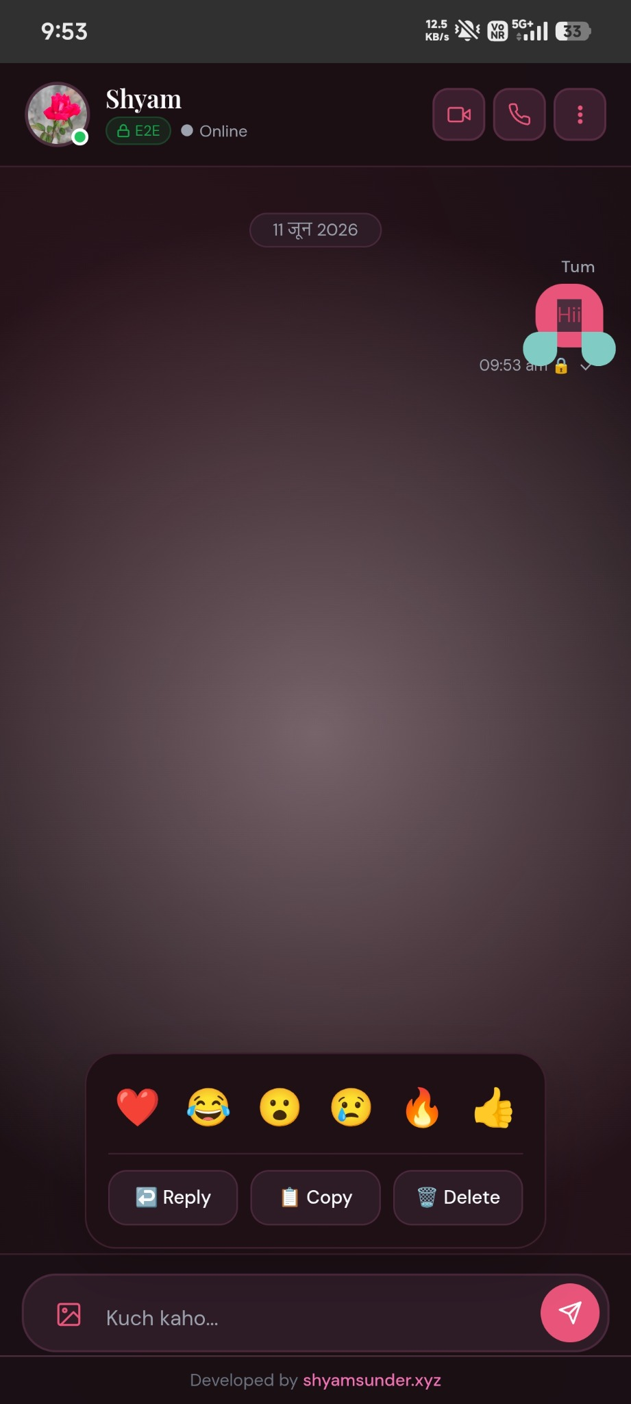 Disappearing Messages